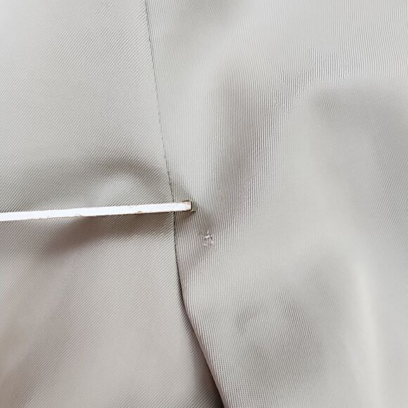 VTG Brooks Brothers Pants Mens 36x28.5 Beige Wool Pleated Cuffed USA Made Casual - Picture 15 of 16